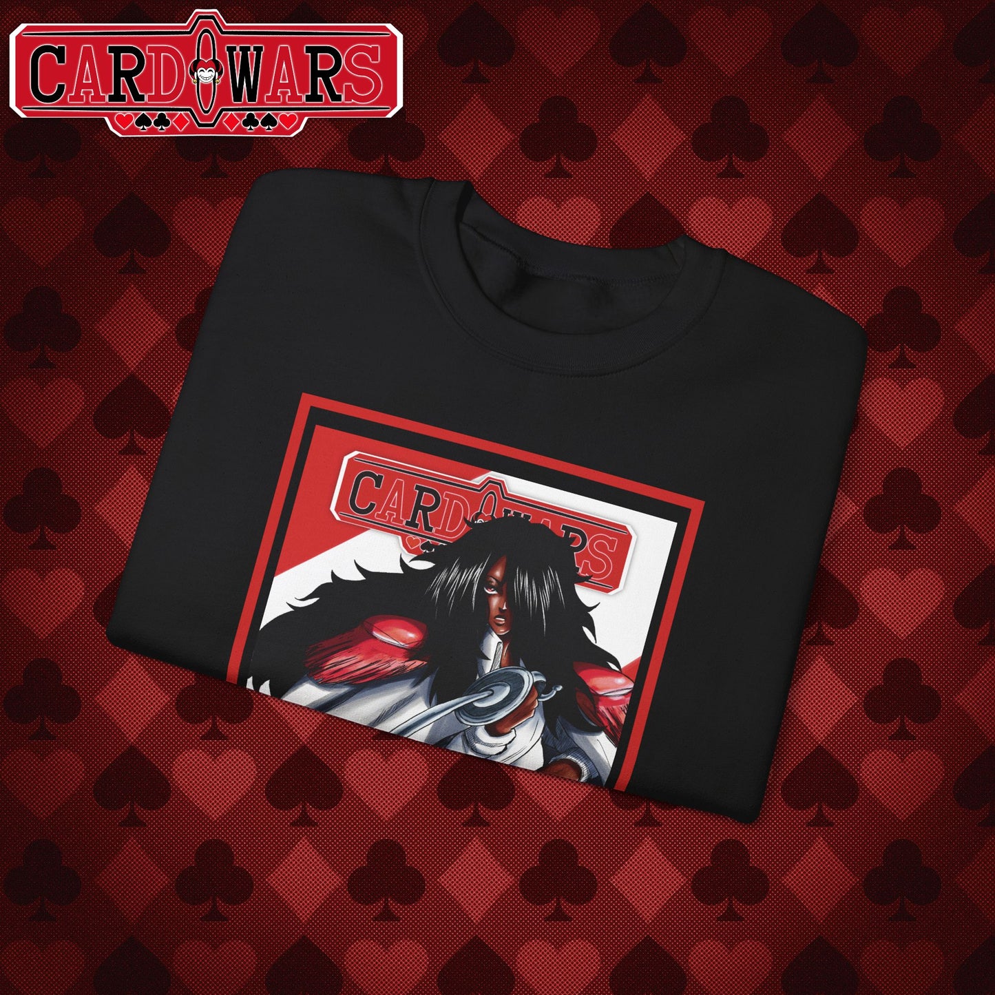 STXRPXTCH: Card Wars Manga Cover Sweatshirt Volume 2- Ace of Diamonds