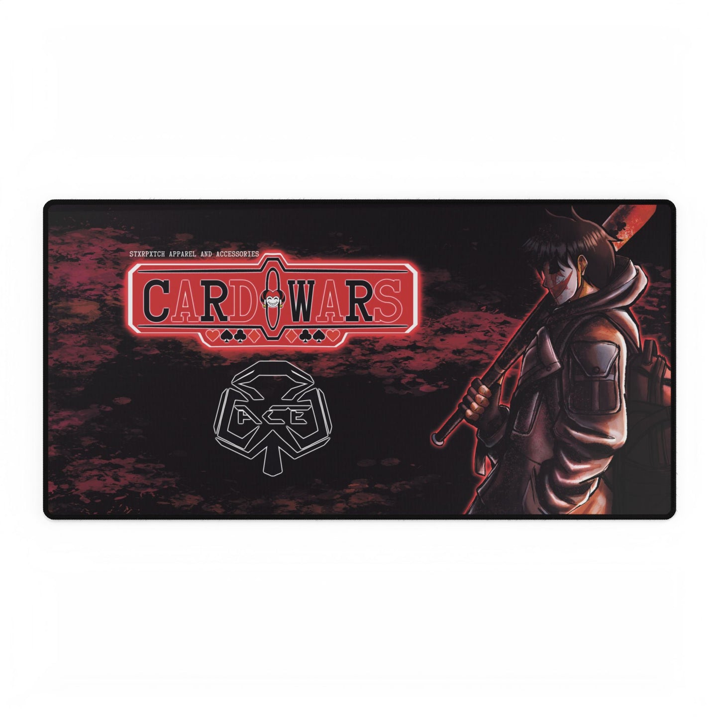 STXRPXTCH Card Wars Volume 1- Ace of Clubs Mouse Pad