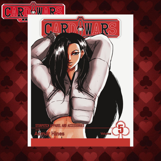 STXRPXTCH: Card Wars Anime Art Prints-Jack of Clubs Design From Volume 4