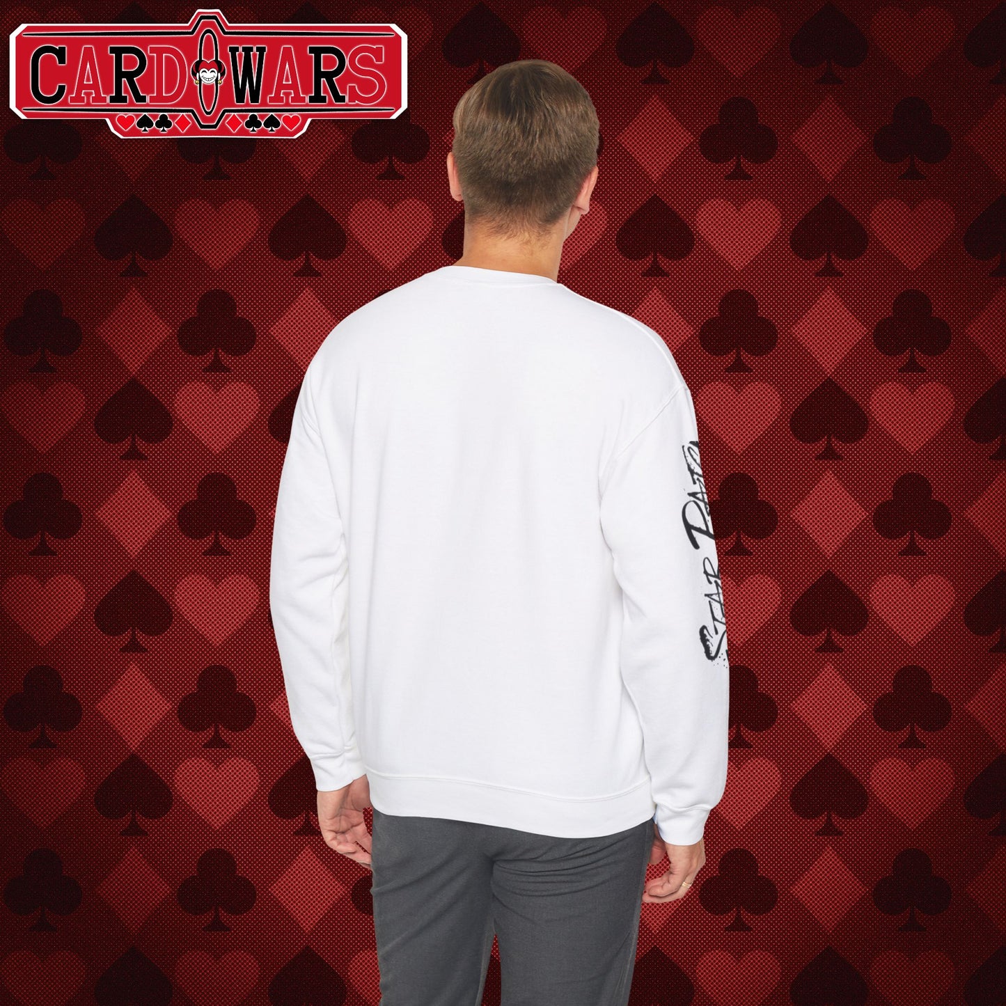 STXRPXTCH: Card Wars Manga Cover Sweatshirt Volume 1- Ace of Clubs