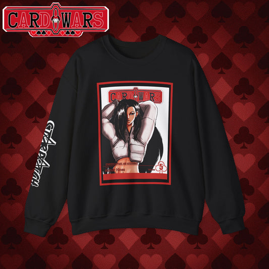 STXRPXTCH: Card Wars Anime Art Sweatshirt-Jack of Clubs Design Manga Volume 4