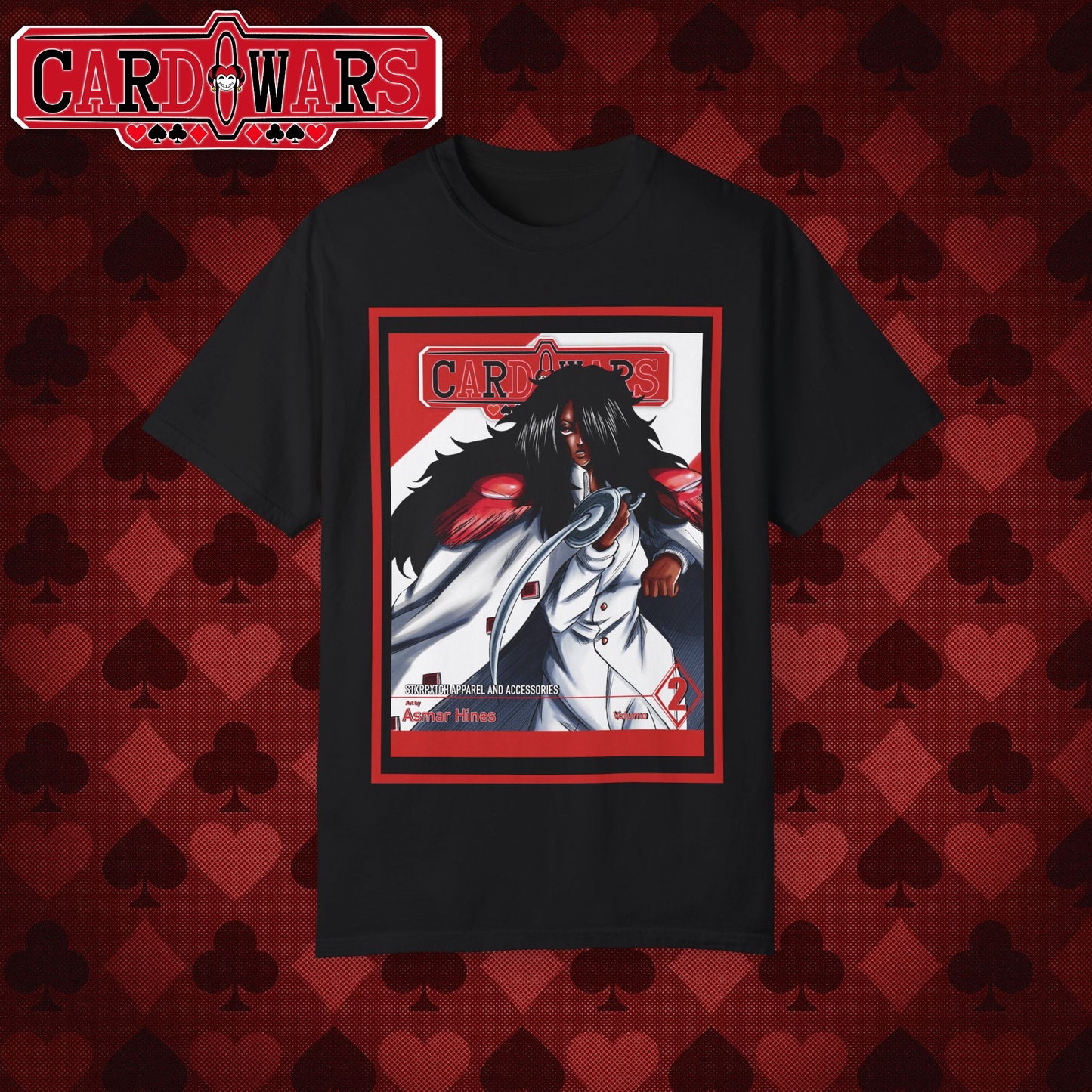 STXRPXTCH: Card Wars Manga Cover Volume 2- Ace of Diamonds Shirt