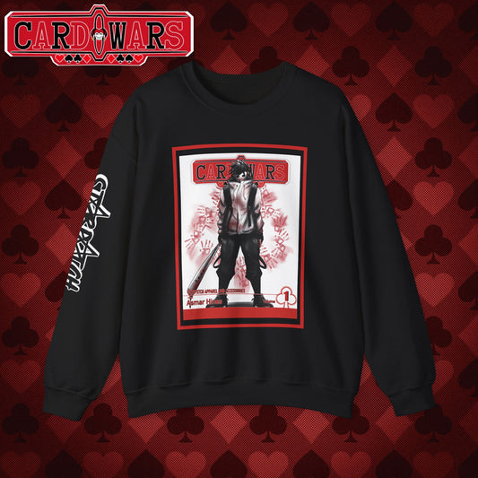 STXRPXTCH: Card Wars Anime Art Sweatshirt-Ace of Diamonds Design Manga Volume 2