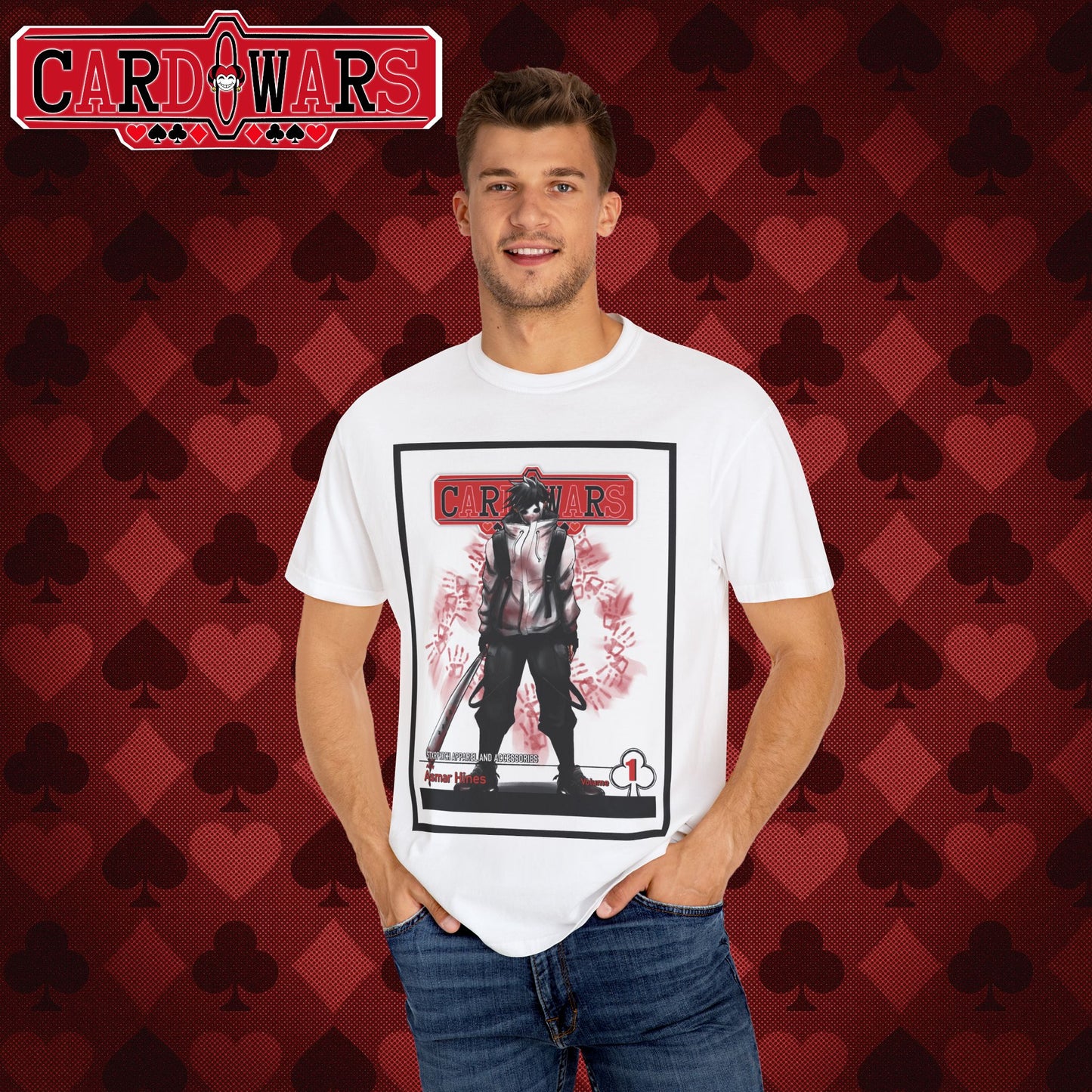 STXRPXTCH: Card Wars Manga Cover Volume 1- Ace of Clubs Shirt