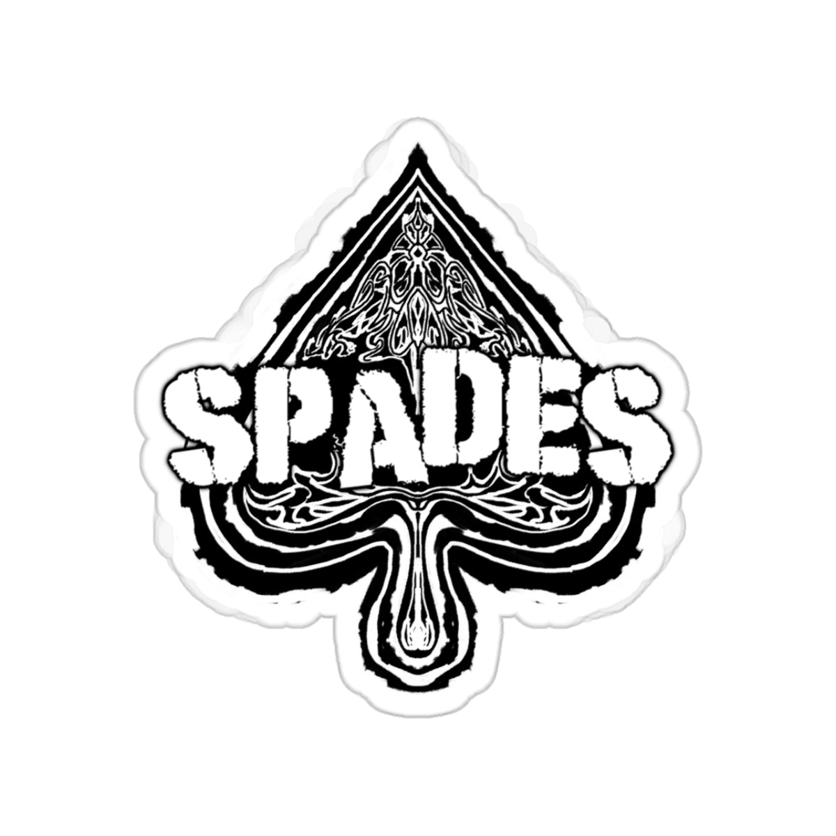 STXRPXTCH Card Wars-Spade Gang Kiss-Cut Stickers