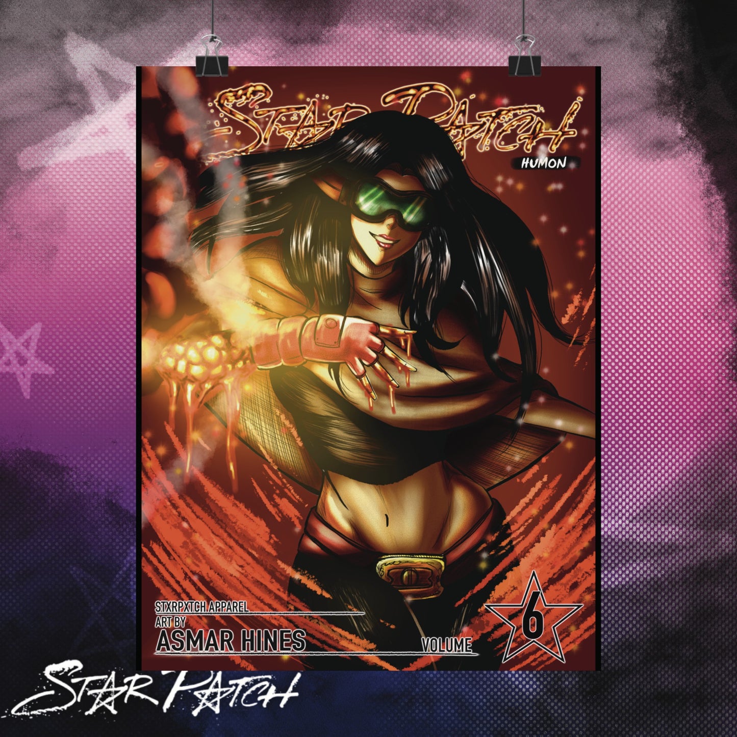 STXRPXTCH Humon Edition Volume Six- Nashira Matte Vertical Poster With Title