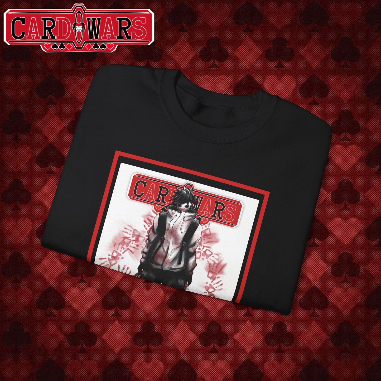 STXRPXTCH: Card Wars Manga Cover Sweatshirt Volume 1- Ace of Clubs