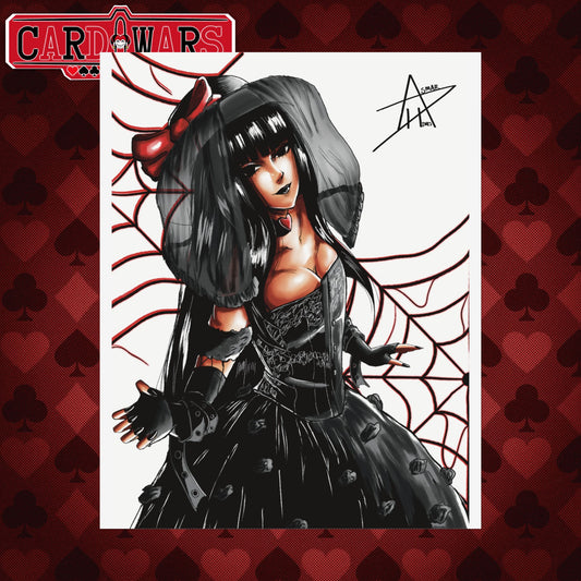 STXRPXTCH: Card Wars Anime Art Prints-Ace of Hearts Design From Volume 4