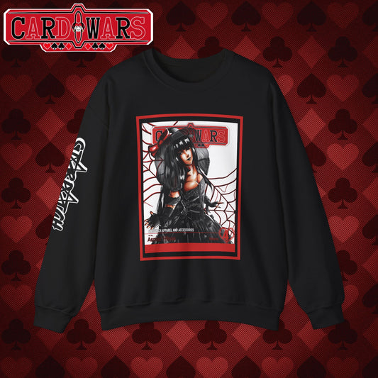 STXRPXTCH: Card Wars Anime Art Sweatshirt-Ace of Hearts Design Manga Volume 4