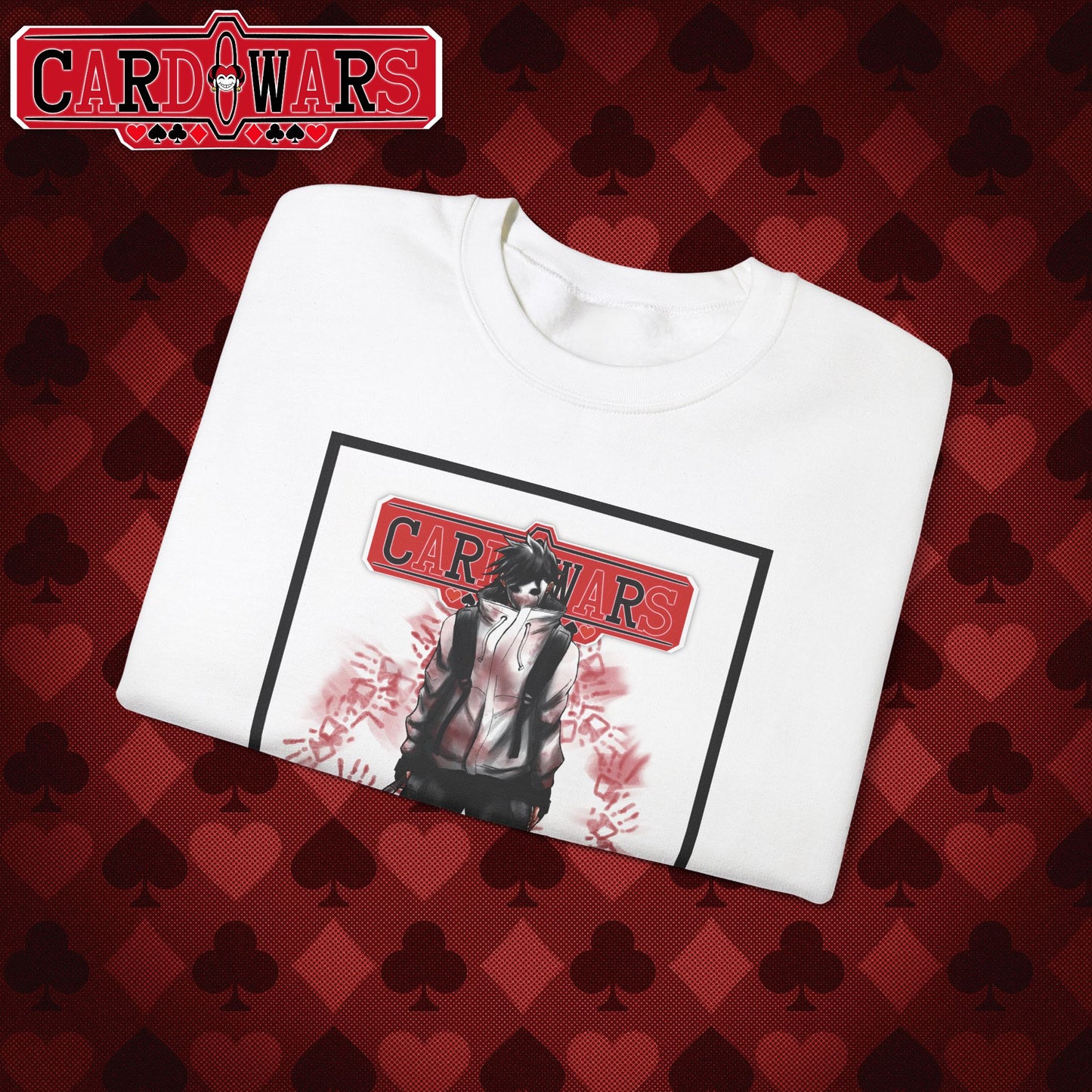 STXRPXTCH: Card Wars Manga Cover Sweatshirt Volume 1- Ace of Clubs