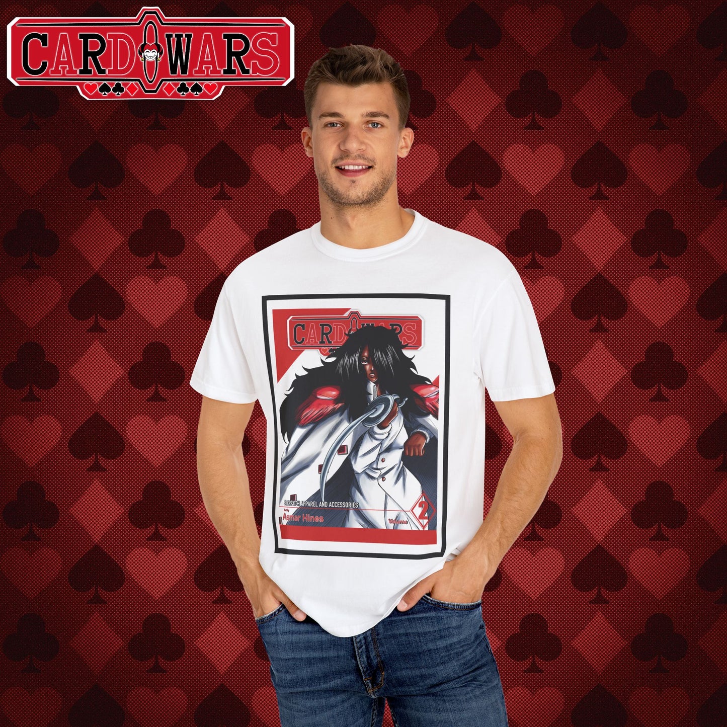 STXRPXTCH: Card Wars Manga Cover Volume 2- Ace of Diamonds Shirt