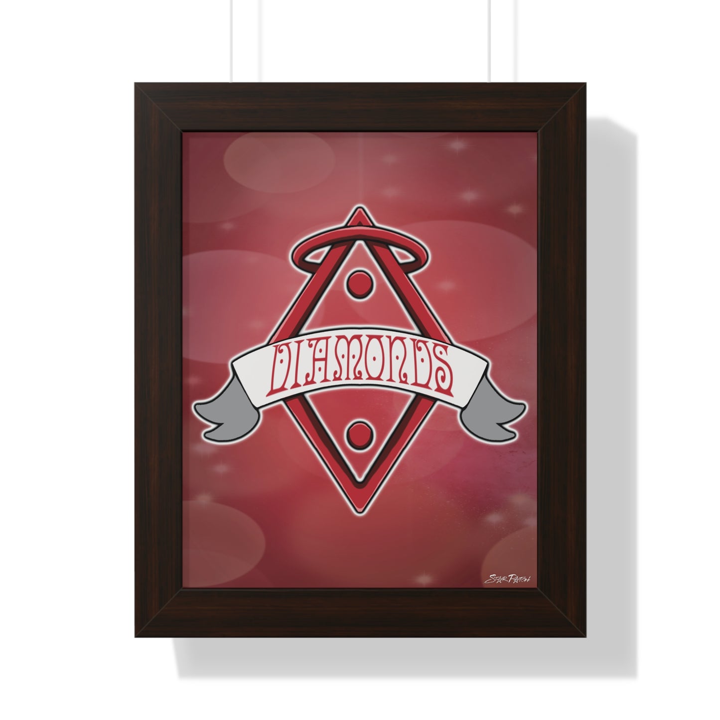 STXRPXTCH Card Wars-Diamond Dynasty Framed Vertical Poster 11in x 14in