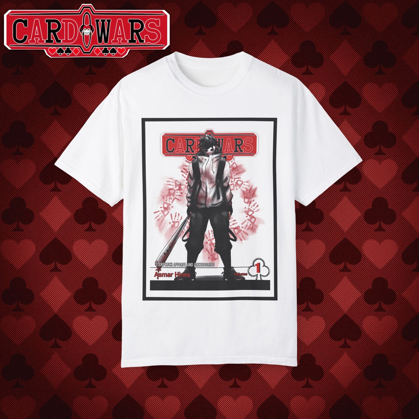 STXRPXTCH: Card Wars Manga Cover Volume 1- Ace of Clubs Shirt