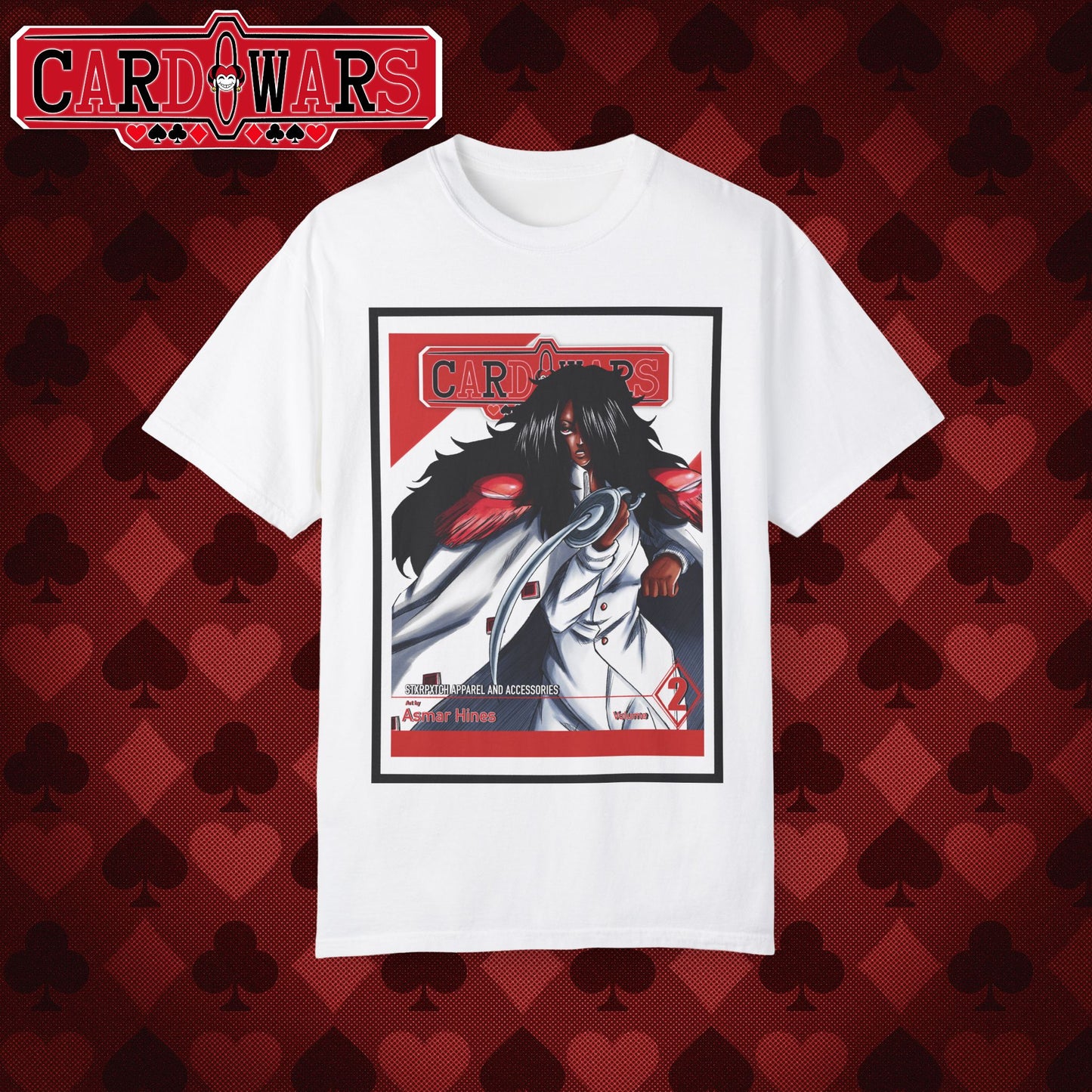 STXRPXTCH: Card Wars Manga Cover Volume 2- Ace of Diamonds Shirt